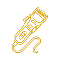 Icono de tijeras y peine representando cortes de cabello para hombre en Ecatepec.