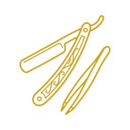 Ilustración de silla de barbero clásica representando comodidad y ambiente relajado en Ecatepec.